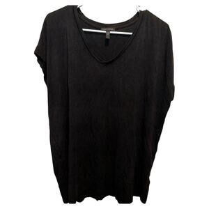 Eileen fisher tunic v neck top sz m